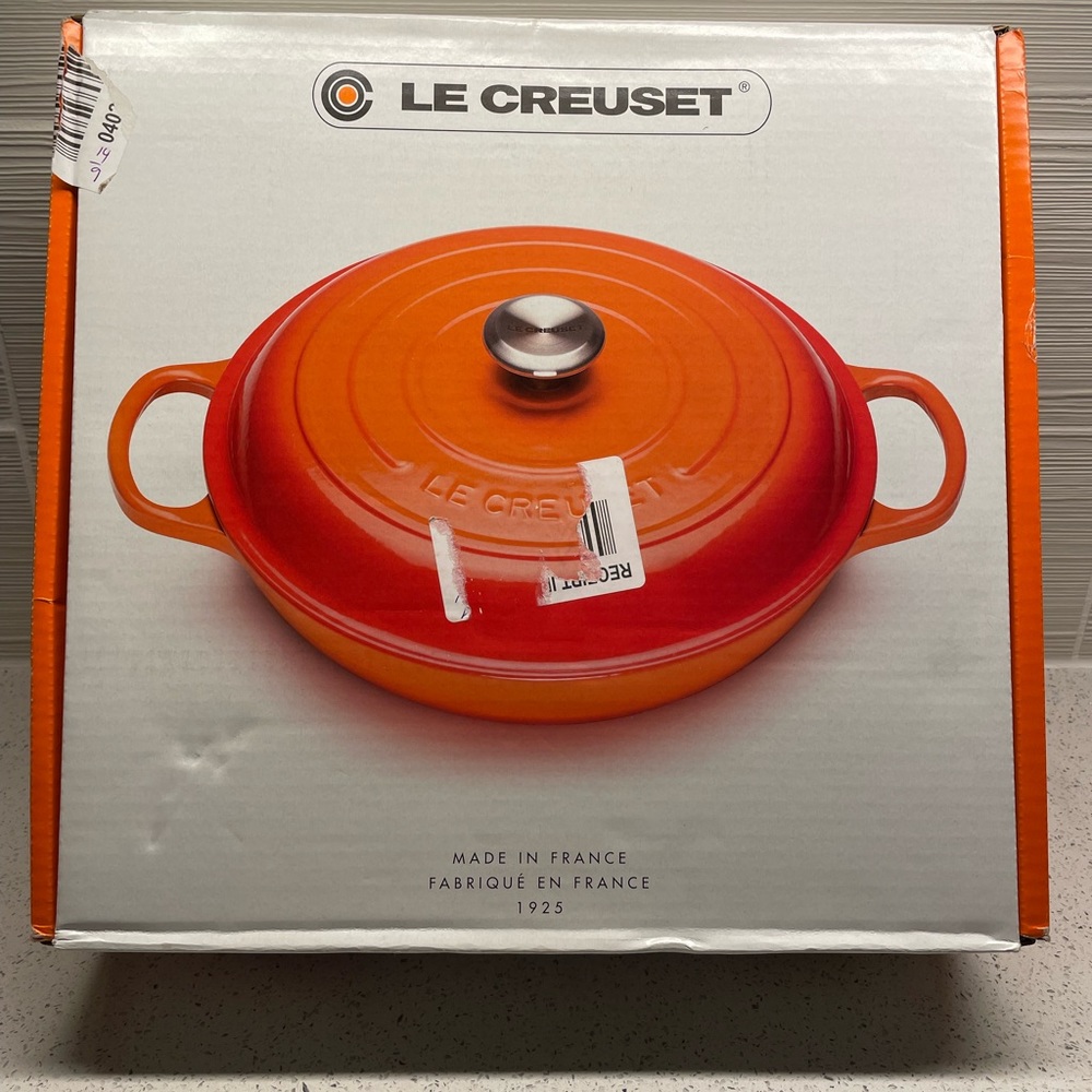 Brand new Le Creuset Braiser!